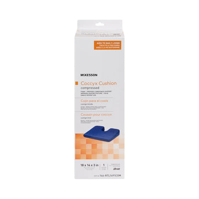 McKesson Compressed Coccyx Cushion, 1 Case of 4 (Chair Pads) - Img 2