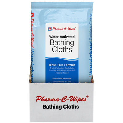 CLOTH, BATHING PHARMA-C 10"X8"(10/PK 6PK/BX) (Skin Care) - Img 5