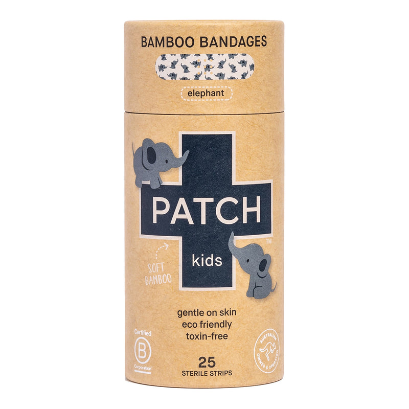 Patch™ Kids (Elephant Design) Adhesive Strip, 3/4 x 3 Inch, 1 Box of 3 (General Wound Care) - Img 1