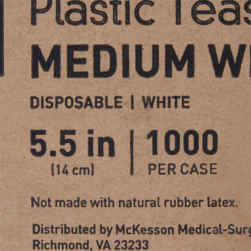 McKesson White Polypropylene Spoon, 5½ Inch Long, 1 Case of 1000 (Eating Utensils) - Img 6