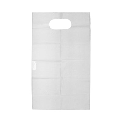 Tidi® Slipover Adult Bib, 18 x 30 in., White, 1 Case of 500 (Bibs) - Img 1