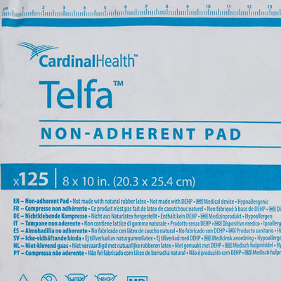 Telfa™ Ouchless Non-Adherent Dressing, 8 x 10 Inch, 1 Bag of 125 (General Wound Care) - Img 5