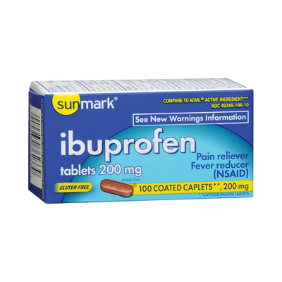 sunmark® Ibuprofen Pain Relief, 1 Bottle (Over the Counter) - Img 1