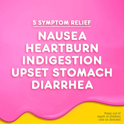 Pepto Bismol® Bismuth Subsalicylate Anti-Diarrheal, 4-ounce bottle, 1 Each (Over the Counter) - Img 3