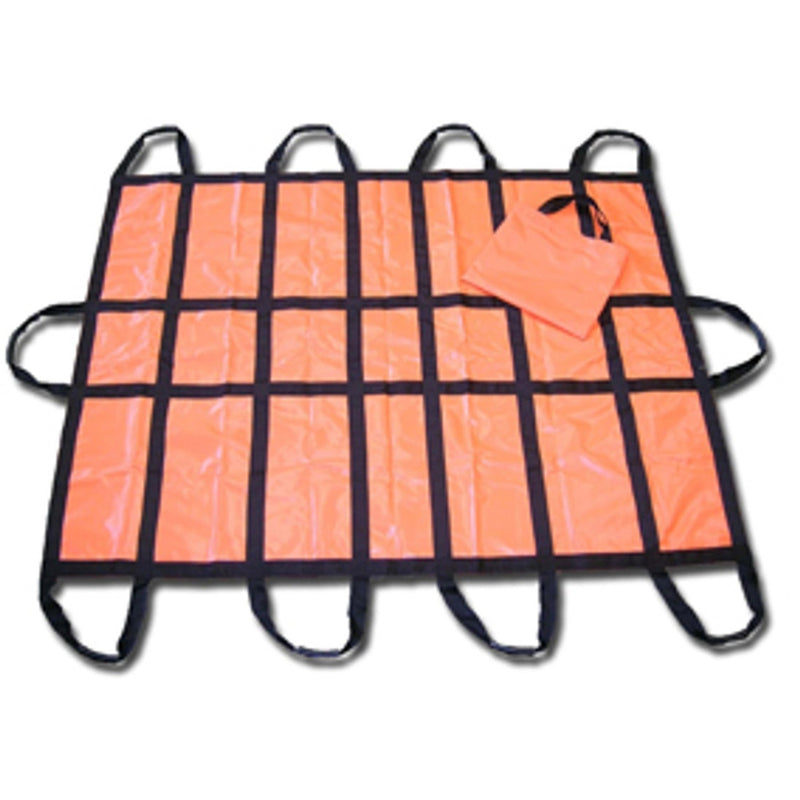 STRETCHER, SFT VINYL BLK STRAPHNDL ORG 60"X80" (Transfer Equipment) - Img 1