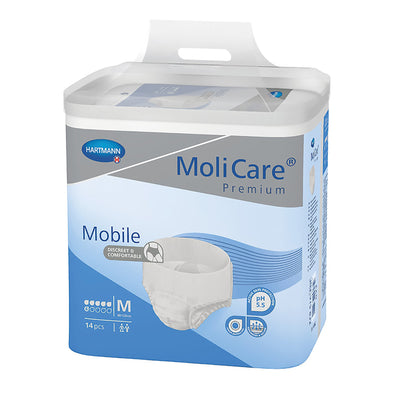 MoliCare® Premium Mobile 6D Absorbent Underwear, Medium, 1 Case of 42 () - Img 1