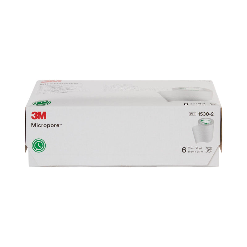 3M™ Micropore™ Paper Medical Tape, 2 Inch x 10 Yard, White, 1 Box of 6 (General Wound Care) - Img 3