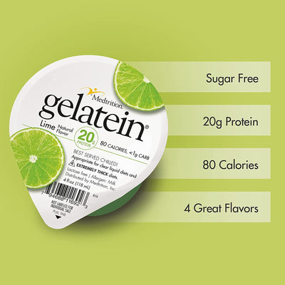 GELATEIN, PROSOURCE HIGH PROTEIN LIME 4OZ (36/CS) (Nutritionals) - Img 5