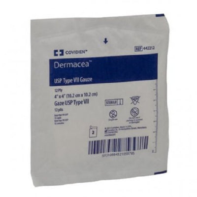 Dermacea™ Sterile USP Type VII Gauze Sponge, 4 x 4 Inch, 1 Pack (General Wound Care) - Img 1