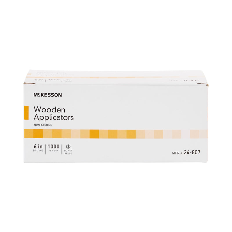 McKesson Applicator Stick, 6-Inch Length, 1 Box of 1000 (General Wound Care) - Img 2