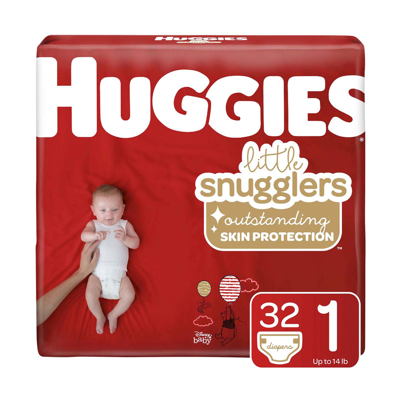 Huggies® Little Snugglers Diaper, Size 1, 1 Pack of 32 () - Img 1