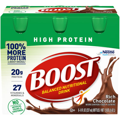 Boost® High Protein Chocolate Oral Supplement, 8 oz. Bottle, 1 Each (Nutritionals) - Img 7