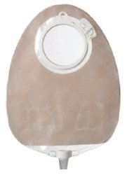 SenSura® Click Two-Piece Drainable Transparent Urostomy Pouch, 10-3/8 Inch Length, 40 mm Stoma, 1 Box of 10 (Ostomy Pouches) - Img 1