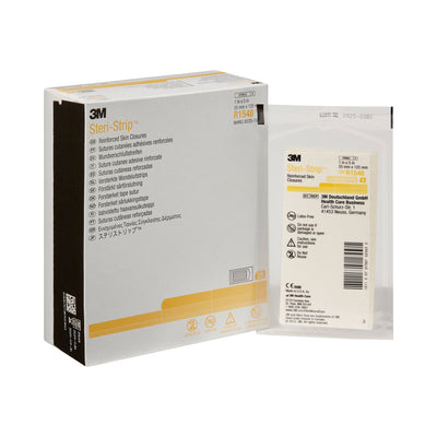 3M™ Steri-Strip™ Skin Closure Strip, 1 x 5 in., 1 Case of 100 (Skin Closure Strips) - Img 1