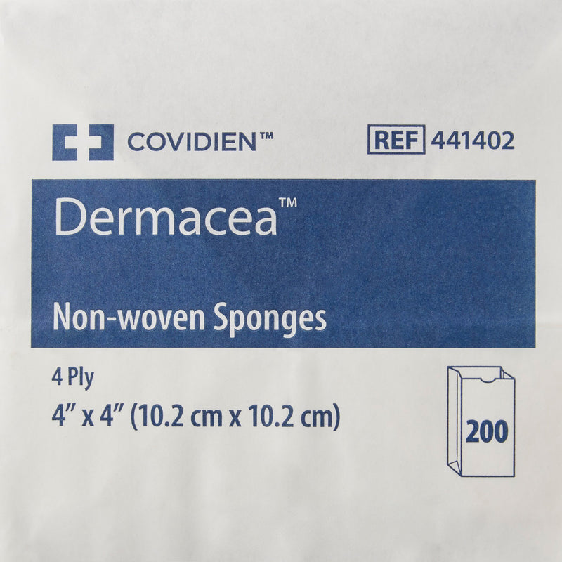 Dermacea™ Nonwoven Sponge, 4 x 4 Inch, 1 Bag of 200 (General Wound Care) - Img 4