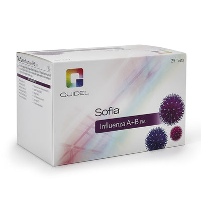 Sofia® Influenza A+B FIA Fluorescence Immunoassay (FIA) Rapid Test Kit, 1 Kit of 25 (Test Kits) - Img 2