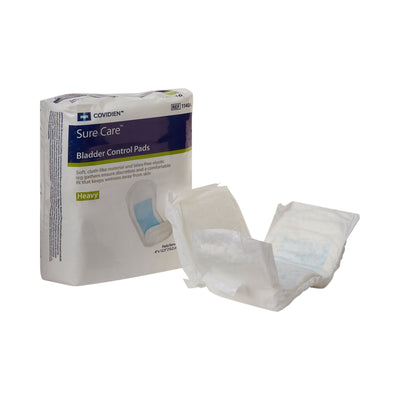 Sure Care Bladder Control Pads, Heavy Absorbency, Adult, Unisex, Disposable, 4 X 12-1/2 Inch, 1 Case of 96 () - Img 1