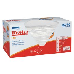 WypAll* L40 Professional Hygienic Towel, 1 Case of 12 (Pads, Sponges and Task Wipes) - Img 1