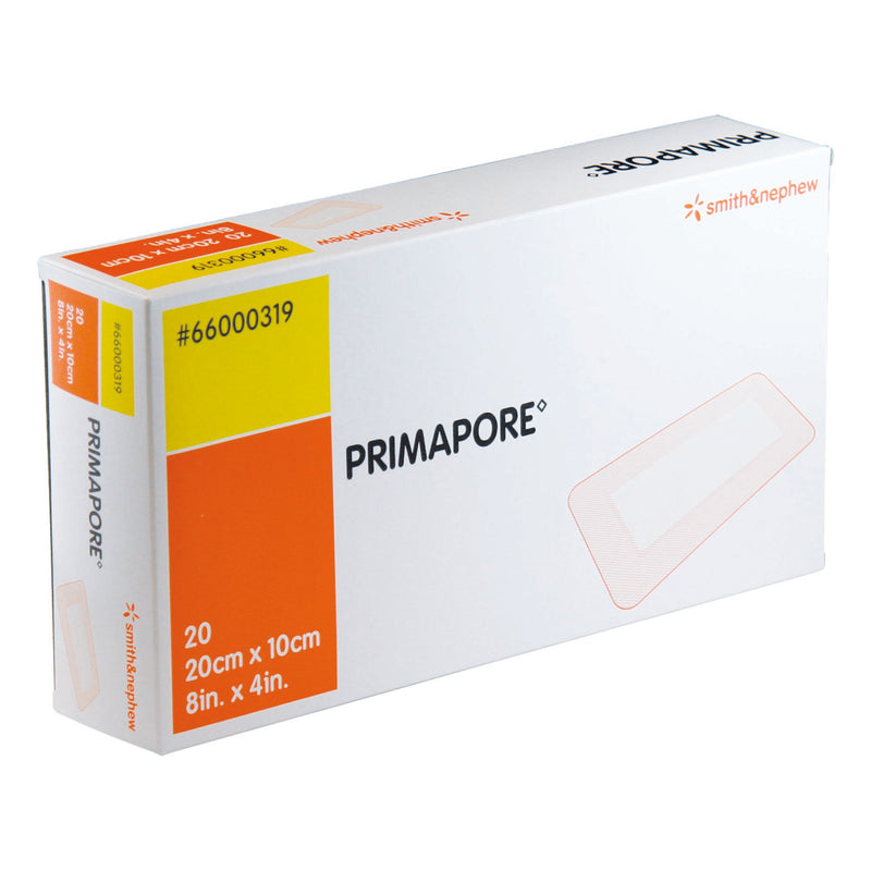 Primapore Adhesive Dressing, 10 x 20 Centimeter, 1 Each () - Img 2