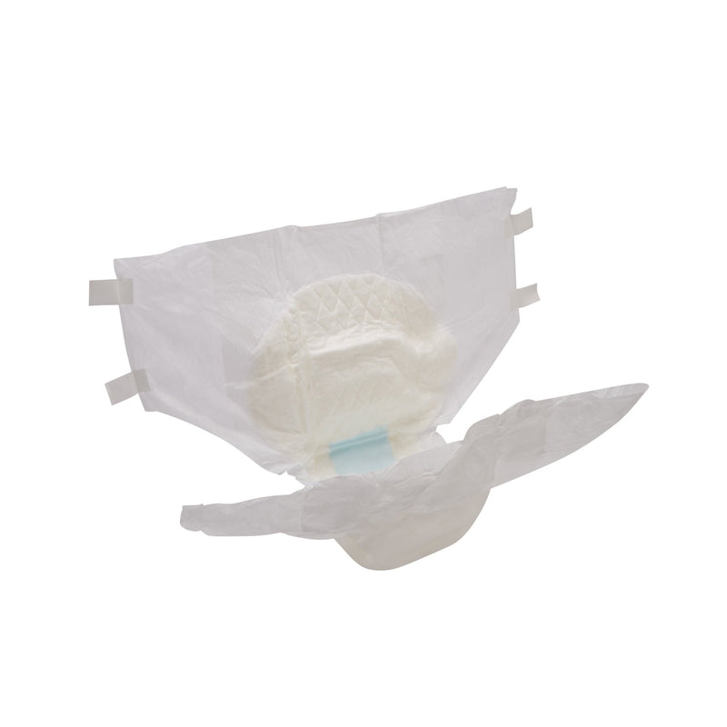 Wings™ Plus Quilted Heavy Absorbency Incontinence Brief, Medium, 1 Case of 8 () - Img 5