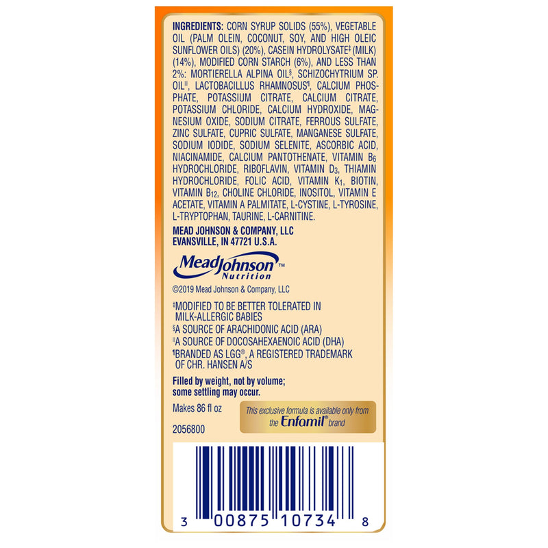Enfamil® Nutramigen™ with Enflora LGG® Toddler Formula, 12.6 oz. Can, 1 Each () - Img 4