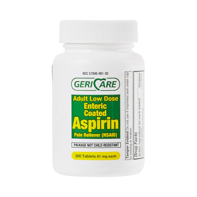 Geri-Care® Low Dose Aspirin Pain Relief, 1 Case of 12 (Over the Counter) - Img 2