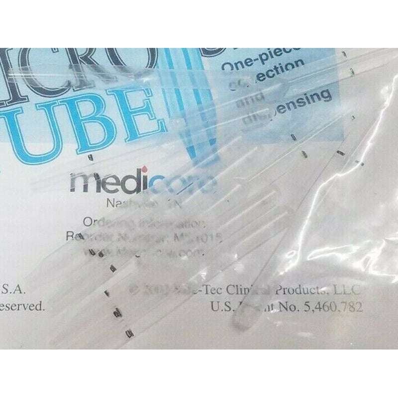 Microsafe™ Capillary Blood Collection Tube, 15 µL, 1 Bag of 50 (Laboratory Glassware and Plasticware) - Img 2