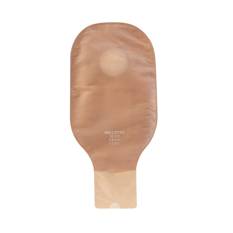 New Image™ Drainable Beige Colostomy Pouch, 12 Inch Length, 1¾ Inch Flange, 1 Box of 10 (Ostomy Pouches) - Img 3