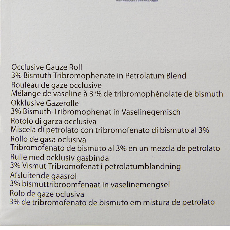 Xeroform™ Occlusive Xeroform Petrolatum Impregnated Dressing, 4 Inch x 3 Yard, 1 Each (Advanced Wound Care) - Img 4