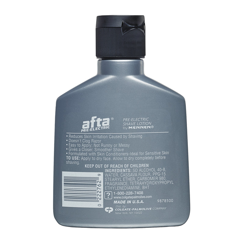 Afta® Pre-Electric Shave Lotion, Original Scent, 3 oz. Bottle, 1 Each (Hair Removal) - Img 2