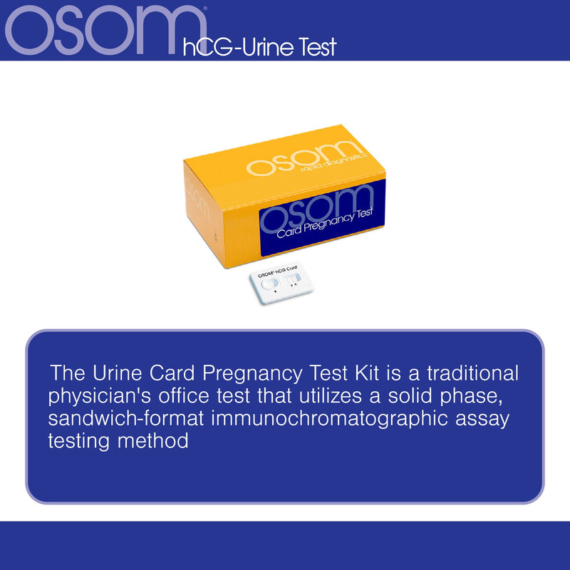 OSOM® Rapid Test Kit, hCG Pregnancy Test, 1 Case of 18 (Test Kits) - Img 3