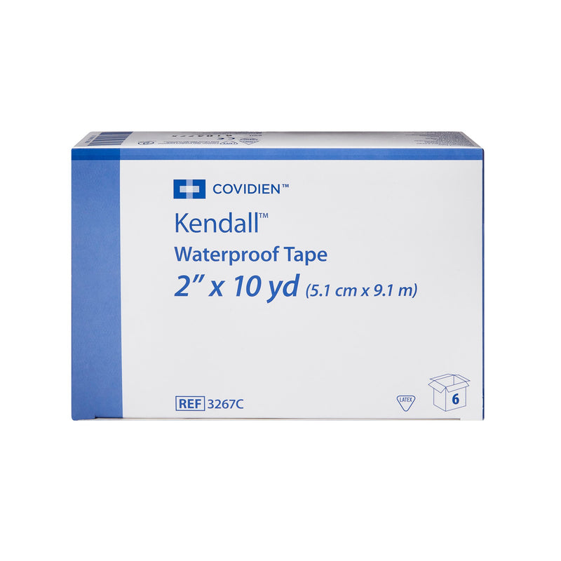 Kendall™ Cloth Medical Tape, 2 Inch x 10 Yard, White, 1 Case of 72 (General Wound Care) - Img 2
