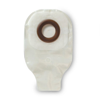 Karaya 5 One-Piece Drainable Transparent Colostomy Pouch, 9 Inch Length, 7/8 Inch Stoma, 1 Box of 30 (Ostomy Pouches) - Img 2