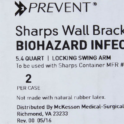 McKesson Prevent® Sharps Collector Bracket, 1 Case of 2 (Sharps Collectors) - Img 4