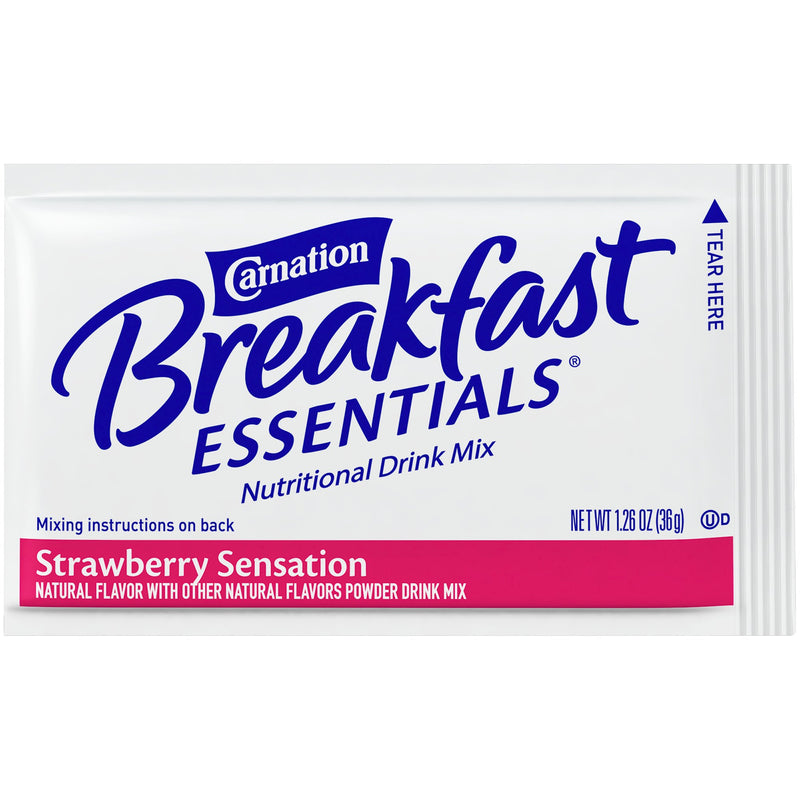 Carnation Breakfast Essentials® Strawberry Oral Supplement, 1.26 oz. Packet, 1 Each (Nutritionals) - Img 2