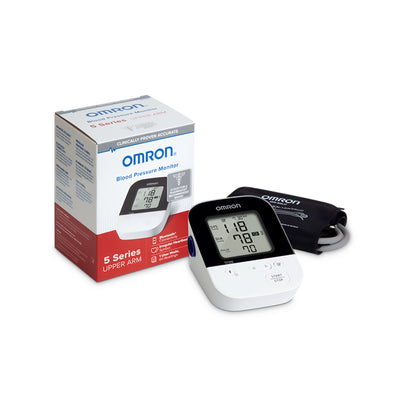 Omron 5 Series Digital Blood Pressure Monitoring Unit, Adult, Large Cuff, 1 Each (Blood Pressure) - Img 1