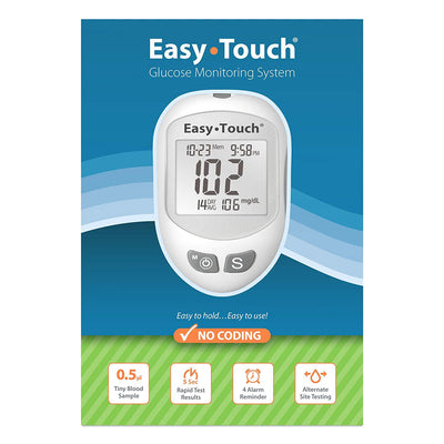 METER, GLUCOSE EASYTOUCH (1/BX6BX/CS) (Diabetes Monitoring) - Img 1